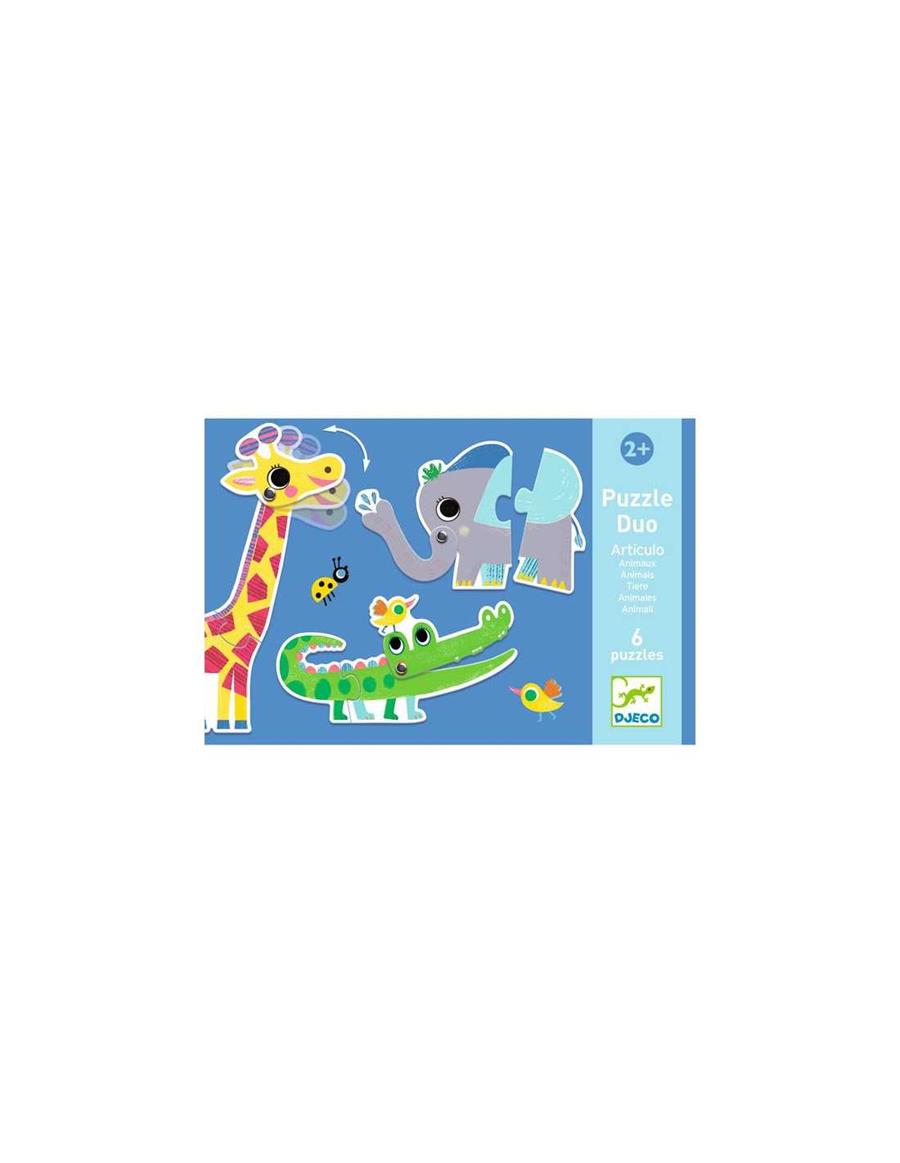 PUZLE DUO ANIMALS ARTICULATS | 3070900082625