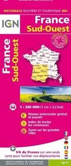 803 FRANCE SUD-OUEST 2020 1:320.000 -IGN | 9782758549086 | Llibreria Online de Tremp