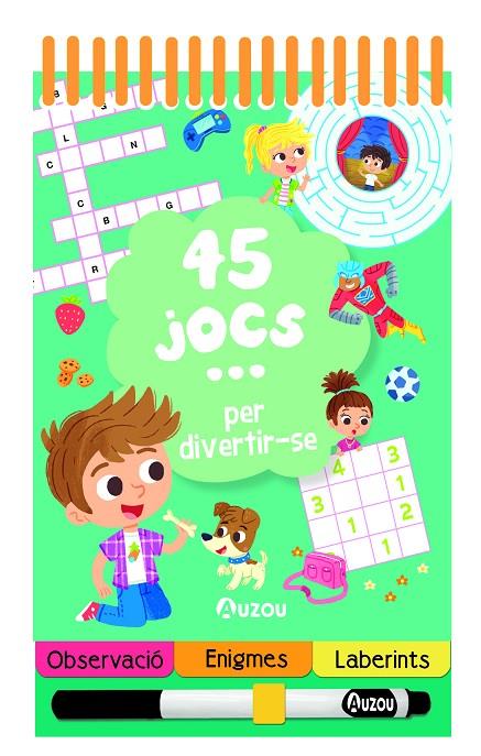 45 JOCS PER DIVERTIR-SE | 9791039534024 | POTARD, CÉLINE/TAFUNI, GABRIEL | Llibreria Online de Tremp