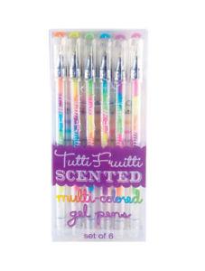 6 BOLIGRAFS GEL TUTTI FRUTTI | 879426003670 | Llibreria Online de Tremp