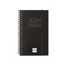 AGENDA ANUAL 2024 SETMANA VISTA PETITA E3 SVH NEGRE | 8422952368892 | Llibreria Online de Tremp