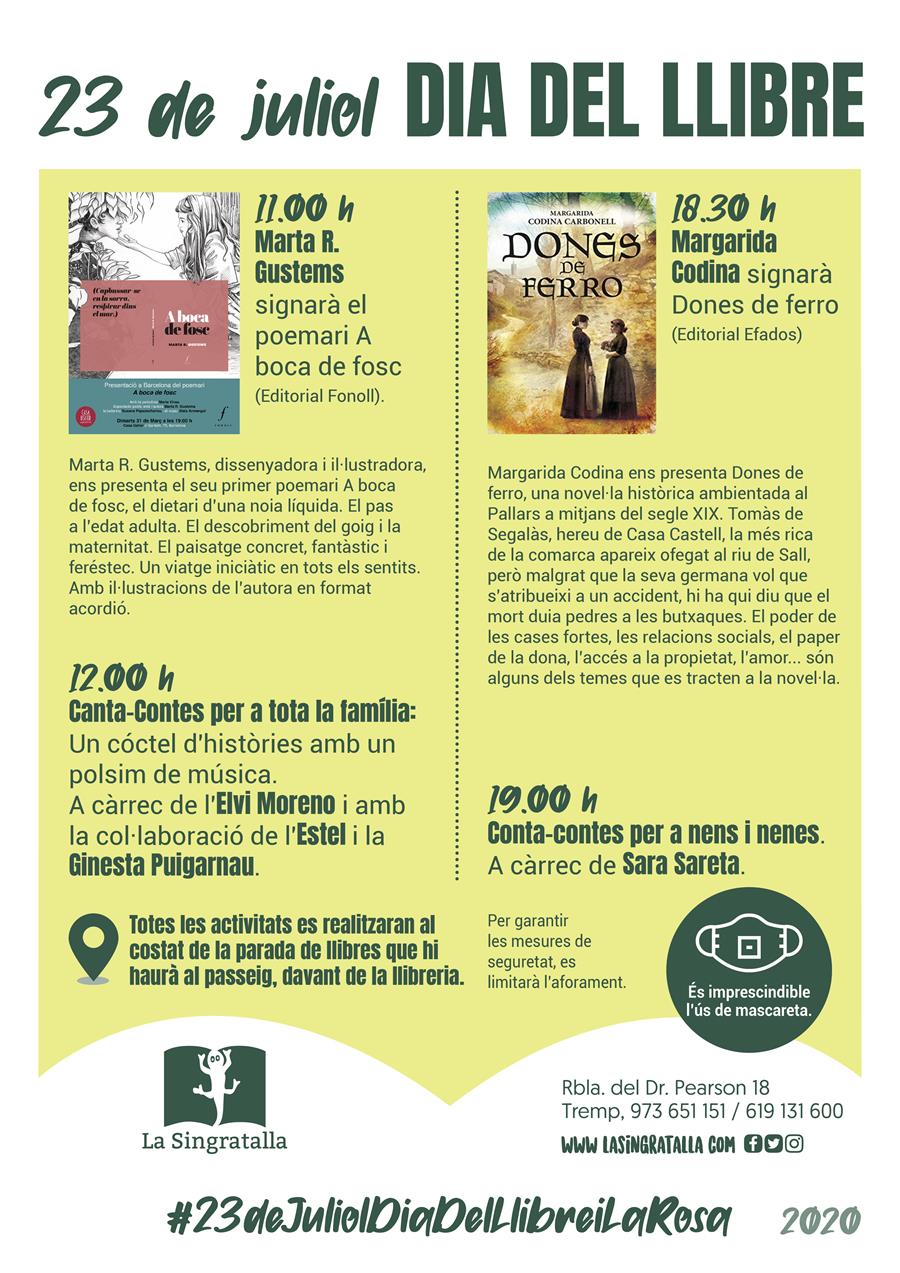 DIA DEL LLIBRE I LA ROSA - Llibreria Online de Tremp