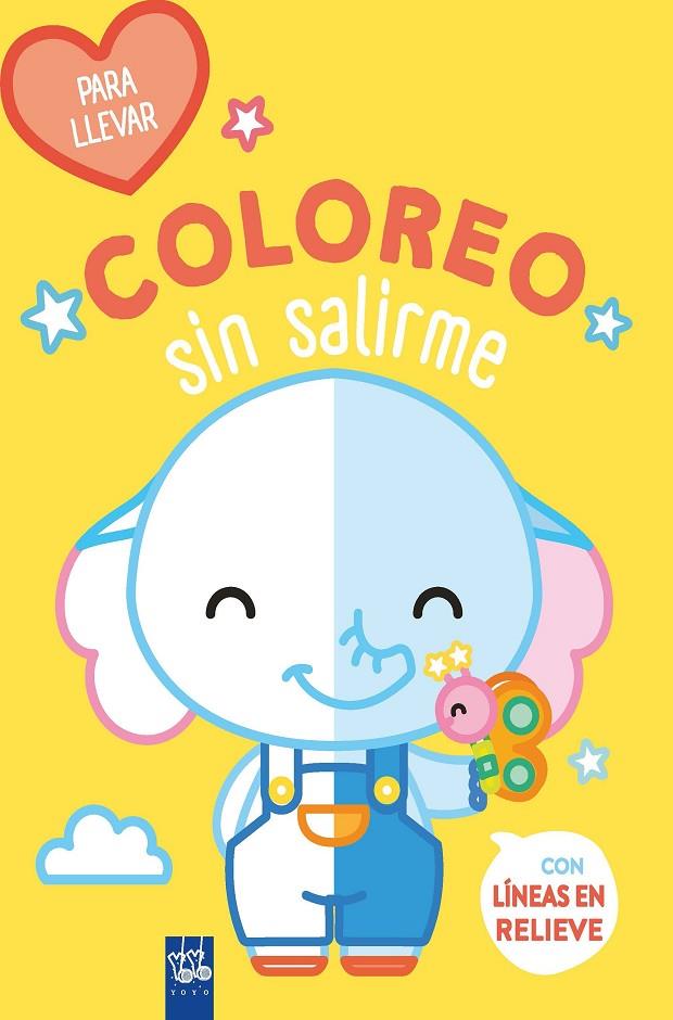 COLOREO SIN SALIRME-PARA LLEVAR. ELEFANTE | 9788408264071 | YOYO | Llibreria Online de Tremp