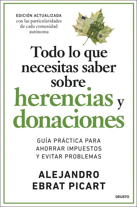 TODO LO QUE NECESITAS SABER SOBRE HERENCIAS Y DONACIONES | 9788423440962 | EBRAT PICART, ALEJANDRO