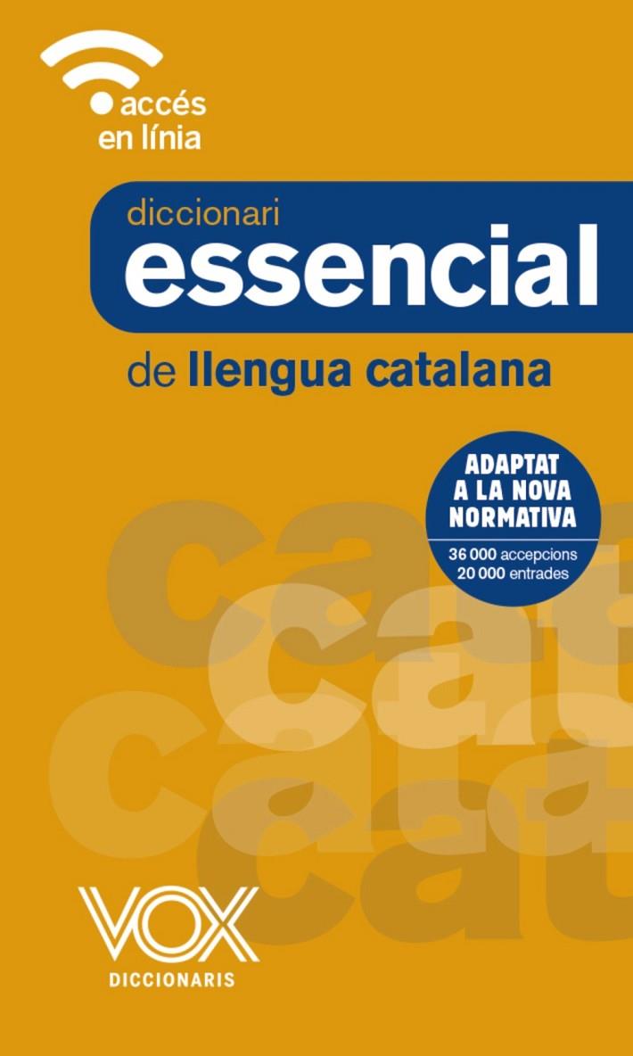 DICCIONARI ESSENCIAL DE LLENGUA CATALANA | 9788499742861 | VOX EDITORIAL | Llibreria Online de Tremp