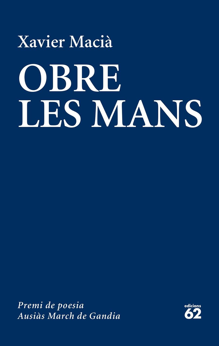 OBRE LES MANS | 9788429774726 | MACIÀ COSTA, XAVIER