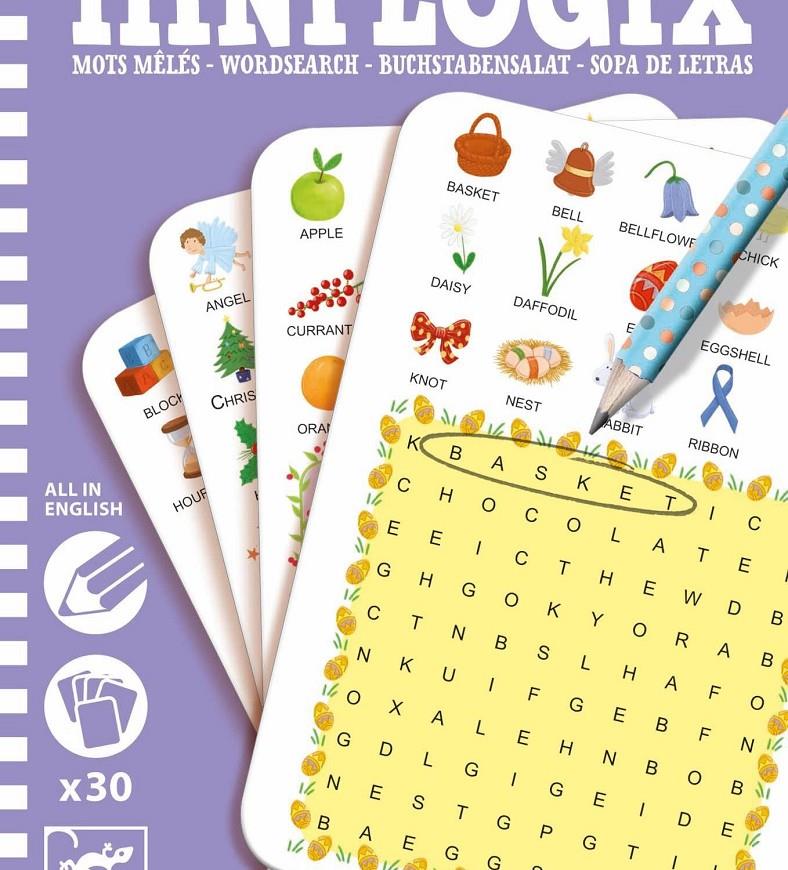 MINI LOGIX SOPA DE LLETRES ANGLES | 3070900053519 | Llibreria Online de Tremp