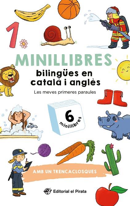 MINILLIBRES BILINGÜES EN CATALÀ I ANGLÈS - LES MEVES PRIMERES PARAULES | 9788419912459 | DEL PIRATA, EDICIONS | Llibreria Online de Tremp