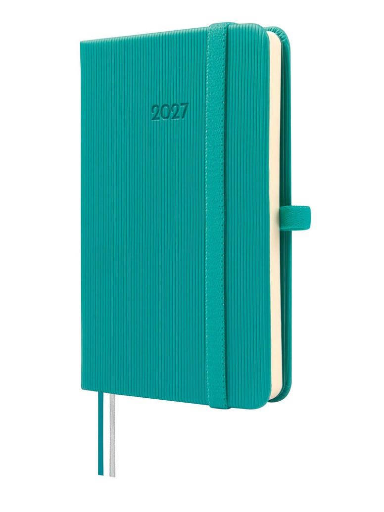 AGENDA 2027 TEXTURA SETMANA VISTA HORITZONTAL TURQUESA S | 8422952422730 | Llibreria Online de Tremp