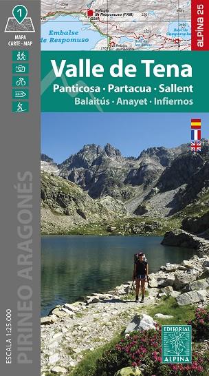 VALLE DE TENA - PANTICOSA, PARTACUA, SALLENT | 9788470111723 | EDITORIAL ALPINA | Llibreria Online de Tremp