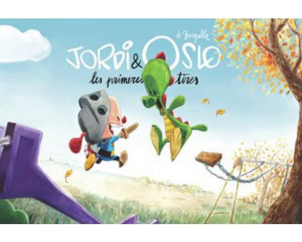 JORDI & OSLO - THE FIRST COMIC STRIPS | 9788461737512 | RUIZ, GUILLEM | Llibreria Online de Tremp