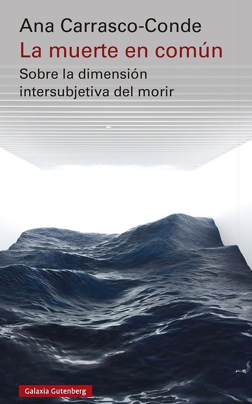 LA MUERTE EN COMÚN | 9788419738233 | CARRASCO-CONDE, ANA | Llibreria Online de Tremp