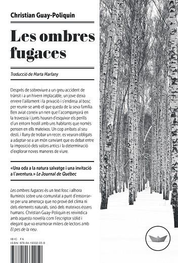 LES OMBRES FUGACES | 9788419332059 | GUAY-POLIQUIN, CHRISTIAN | Llibreria Online de Tremp