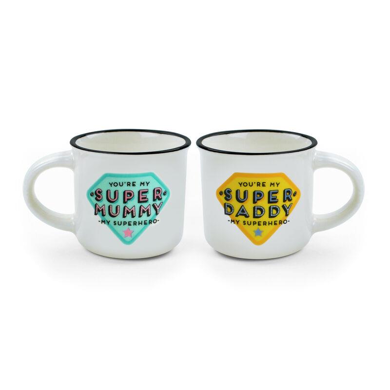 TASSES CAFÈ SUPER MUMMY / SUPER DADDY | 8059174835767