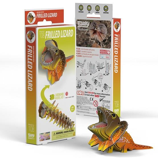 FIGURA 3D CARTRÓ FRILLED LIZARD | 9421036940299