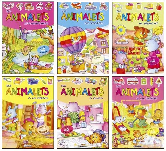 ANIMALS AMB ADHESIUS | 9788430562954 | Llibreria Online de Tremp