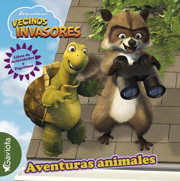 VECINOS INVASORES AVENTURAS ANIMALES LIBRO DE ACTIVIDADES Y | 9788439208198 | DREAMWORKS