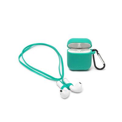 CONJUNT DE FUNDA I CORDO AIRPODS VERD | 8054320561286 | Llibreria Online de Tremp