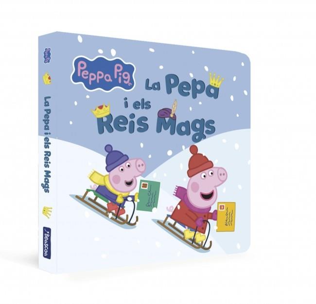 PEPPA PIG. LLIBRE DE CARTRÓ - LA PORQUETA PEPA I ELS REIS MAGS | 9788448871284 | HASBRO | Llibreria Online de Tremp