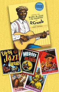 HEROES DEL BLUES, EL JAZZ Y EL COUNTRY (ED. ESPECIAL) | 9788419735423 | CRUMB, ROBERT