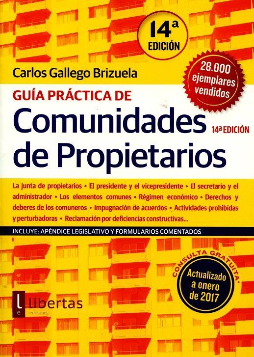 GUÍA PRÁCTICA DE COMUNIDADES DE PROPIETARIOS | 9788494593512 | GALLEGO BRIZUELA, CARLOS