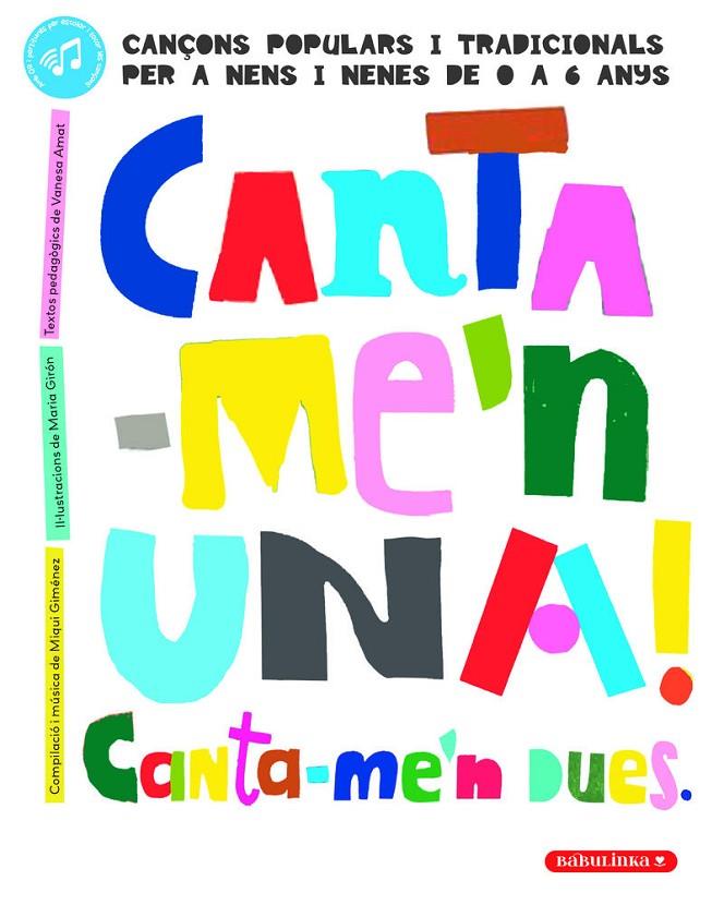 CANTA-ME'N UNA! CANTA-ME'N DUES | 9788412857436 | GIMÉNEZ GIMÉNEZ, MIQUI | Llibreria Online de Tremp