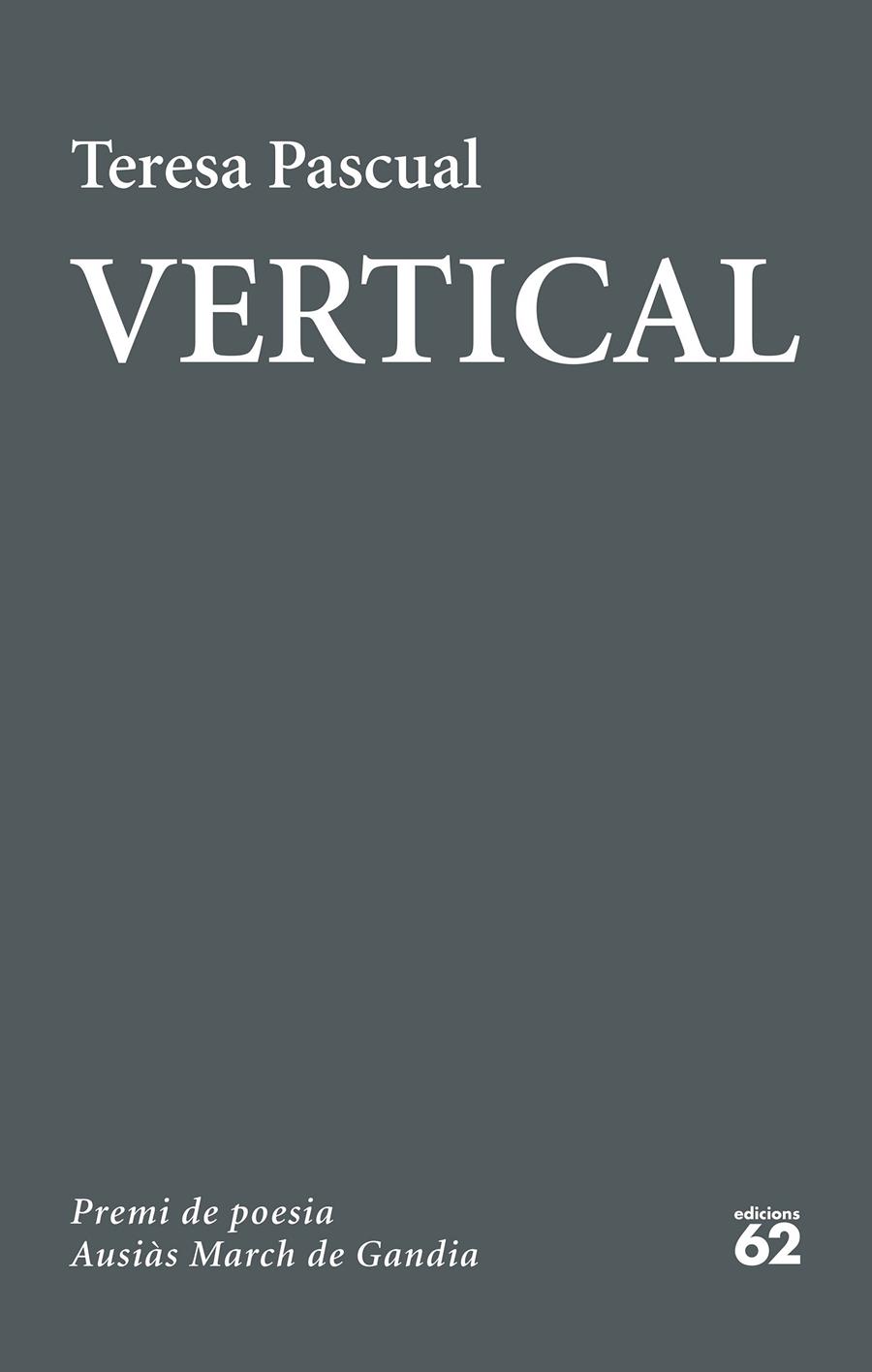 VERTICAL | 9788429777444 | PASCUAL SOLER, TERESA | Llibreria Online de Tremp