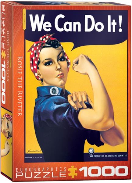 PUZLE ROSIE THE RIVETER- WE CAN DO IT! 1OOO PECES | 628136612920 | Llibreria Online de Tremp