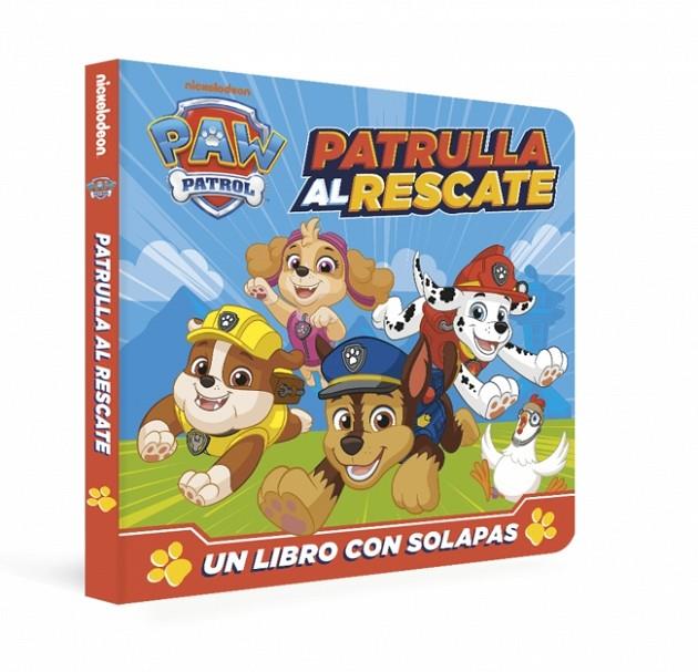 PAW PATROL | PATRULLA CANINA. LIBRO DE CARTÓN CON SOLAPAS - PATRULLA AL RESCATE | 9788448871260 | NICKELODEON