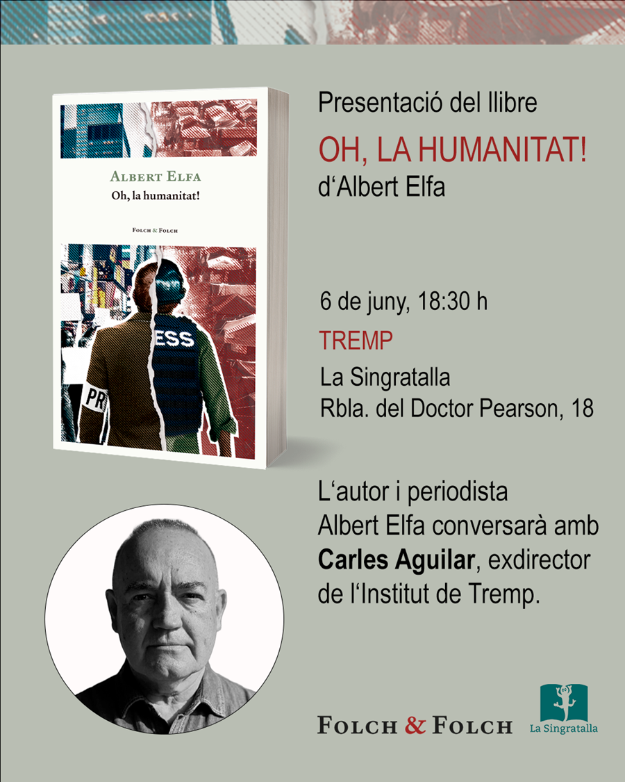 Presentació del llibre “Oh, la humanitat!” d'Albert Elfa - Llibreria Online de Tremp