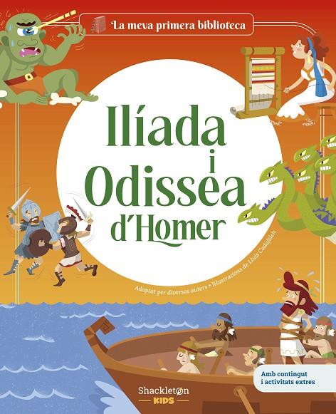 ILÍADA I ODISSEA D'HOMER | 9788413615370 | SOLÉ, JORDI/CAVALLONE, MARIA CECILIA/CADAFALCH I PLADEVALL, LLUÍS | Llibreria Online de Tremp
