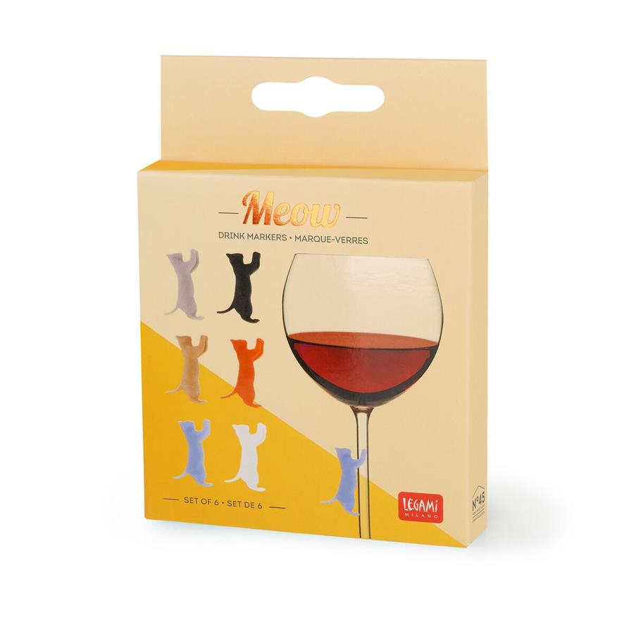 SET DE 6 MARCADORS DE GOTS GATETS | 8052694001759 | Llibreria Online de Tremp