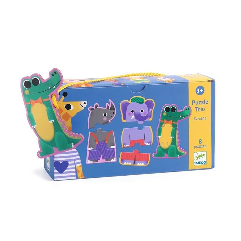 PUZZLE DÚO TRIO SAVANA | 3070900082427 | Llibreria Online de Tremp