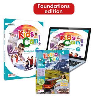 KIDS CAN!  FOUNDATIONS 6 ACTIVITY BOOK, EXTRAFUN & PUPIL'S APP: CON ACCESO A LA | 9781035127412 | SHAW, DONNA/OMEROD, MARK