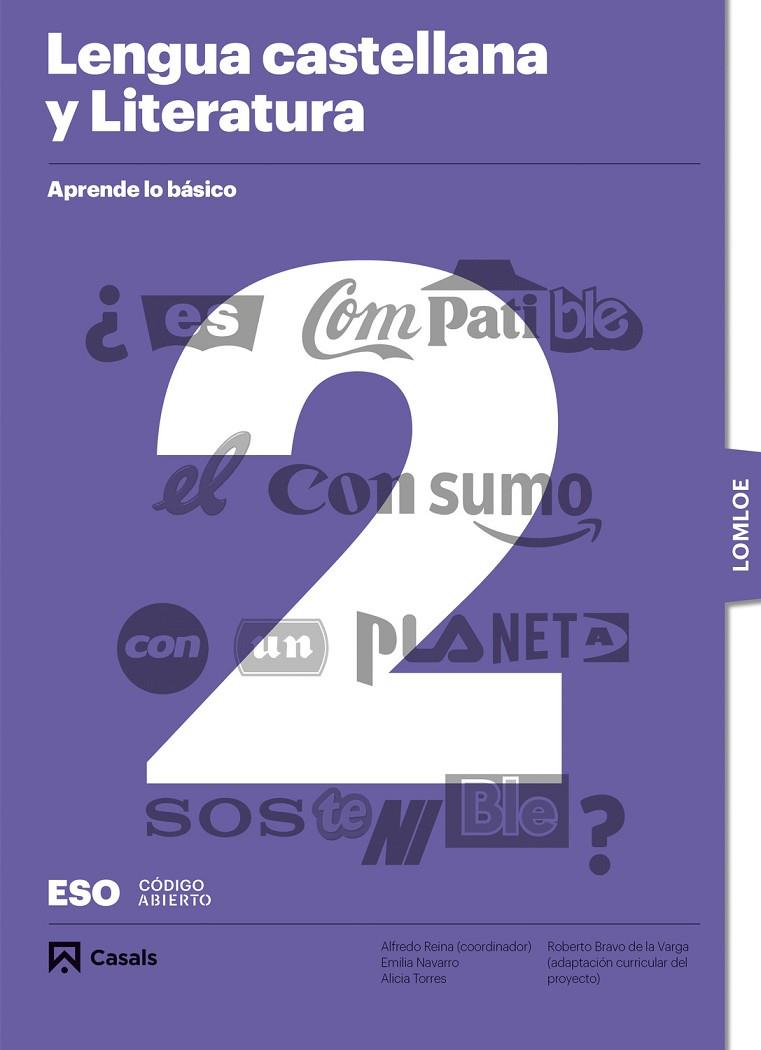 APRENDE LO BÁSICO. LENGUA CASTELLANA Y LITERATURA 2 ESO. LOMLOE | 9788421882184 | VARIOS AUTORES | Llibreria Online de Tremp