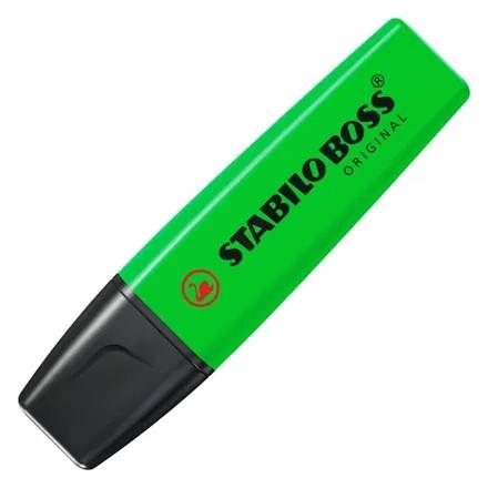 RETOLADOR FLUORESCENT STABILO BOSS ORIGINAL VERD | 4006381333641 | Llibreria Online de Tremp