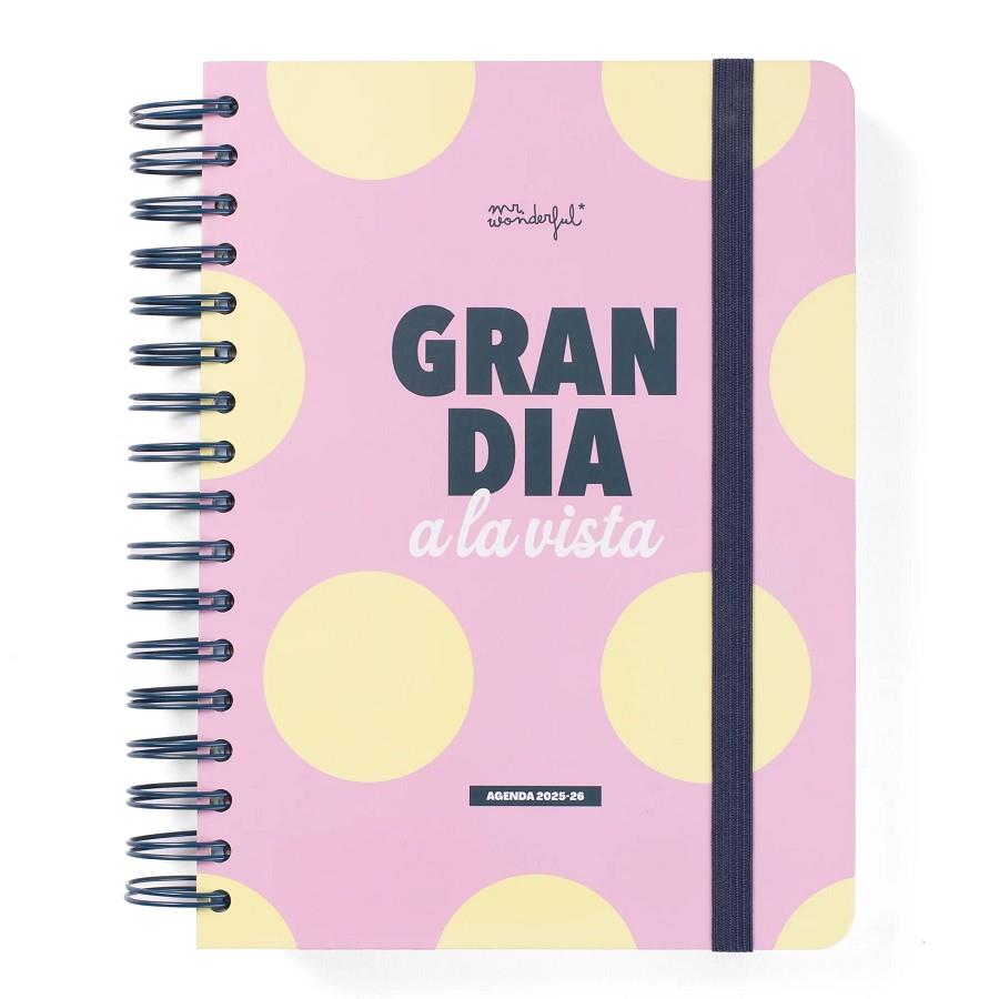 AGENDA WONDER 25-26 GRAN DIA A LA VISTA | 8445641063205 | Llibreria Online de Tremp