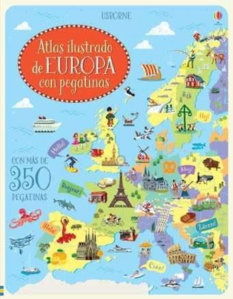 ATLAS DE EUROPA CON PEGATINAS | 9781474933124 | JONATHAN MELMOTH | Llibreria Online de Tremp