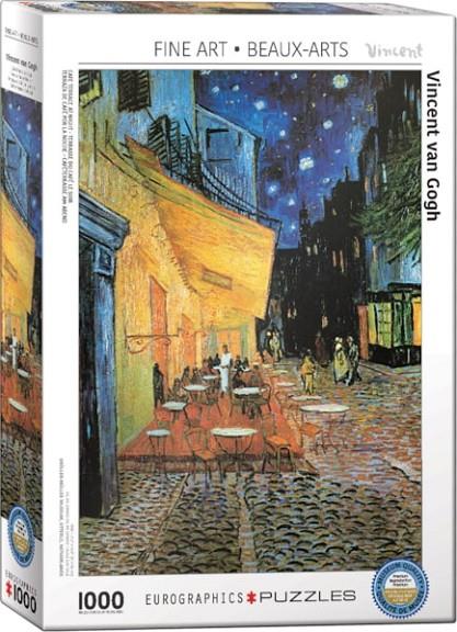 PUZLE TERRASSA DE CAFÈ A LA NIT 1000 PECES | 628136621434 | Llibreria Online de Tremp