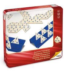 DOMINO TRIANGULAR AMB CAPSA METÀL·LICA | 8422878707546