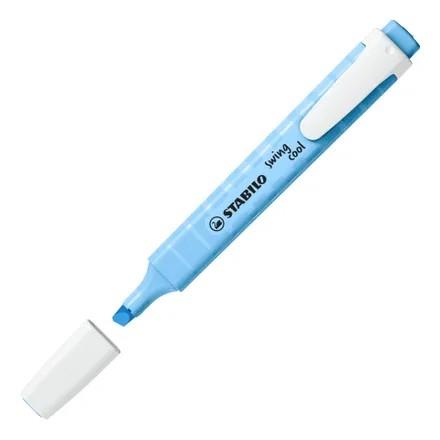 RETOLADOR FLUORESCENT STABILO SWING COOL PASTEL BLAU VENTÓS | 4006381568760 | Llibreria Online de Tremp