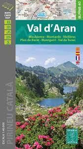 VAL D'ARAN. MAUBERME MONTARDO MOLIERES PLAN DE BERET MONTGARRI VAL DE TORAN (MAPA 1:40000) | 9788480908771 | Llibreria Online de Tremp