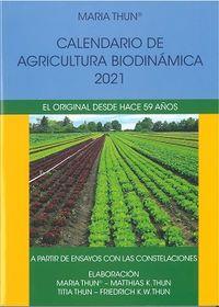 CALENDARIO AGRICULTURA BIODINAMICA 2021 | 9788412208931