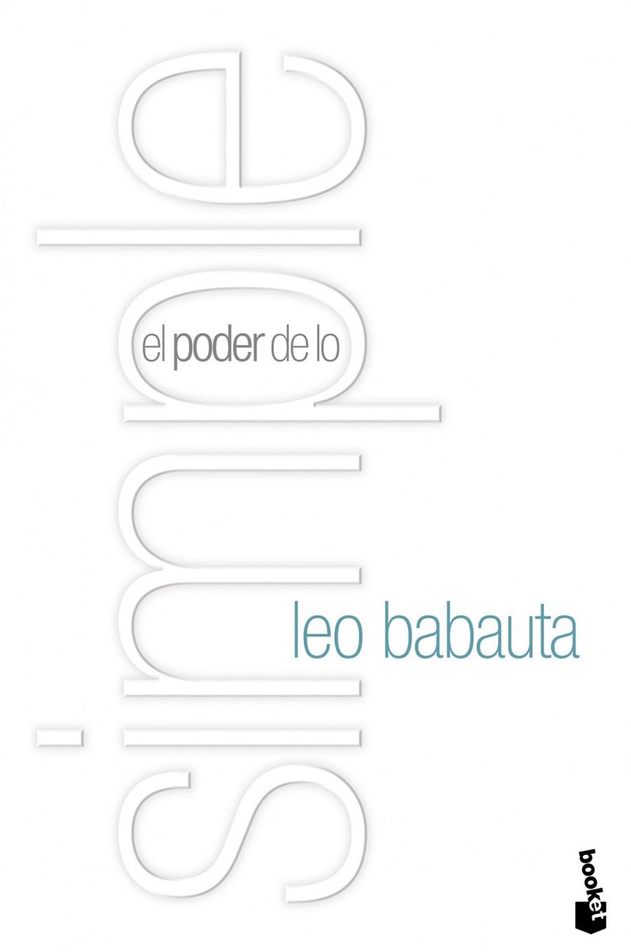 PODER DE LO SIMPLE, EL | 9788408110552 | BABAUTA, LEO | Llibreria Online de Tremp