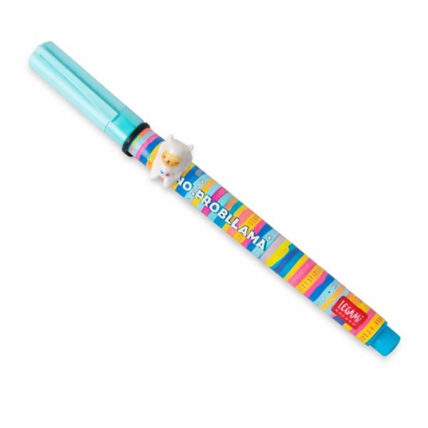 BOLÍGRAF DE GEL AMB ANIMAL DECORATIU DE LLAMA «NO PROBLLAMA» - LOVELY FRIENDS | 8052694036737 | Llibreria Online de Tremp