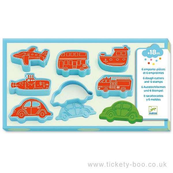 6 MOTLLES PLASTILINA VEHICLES | 3070900090255