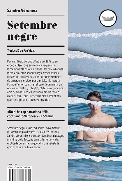 SETEMBRE NEGRE | 9791387726263 | VERONESI, SANDRO | Llibreria Online de Tremp