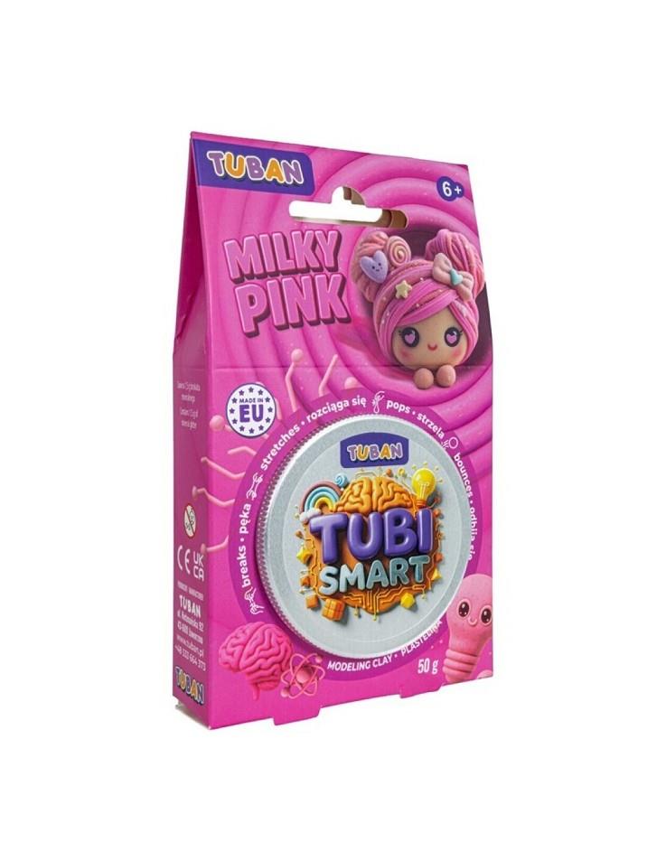 TUBAN – TUBI SMART MODELING CLAY MILKY PINK (50 G) | 5901087038502
