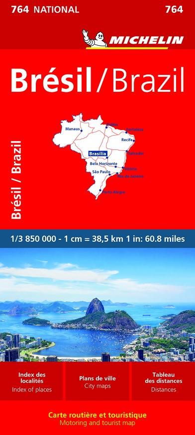 MAPA NATIONAL BRESIL 11764 | 9782067259836 | Llibreria Online de Tremp