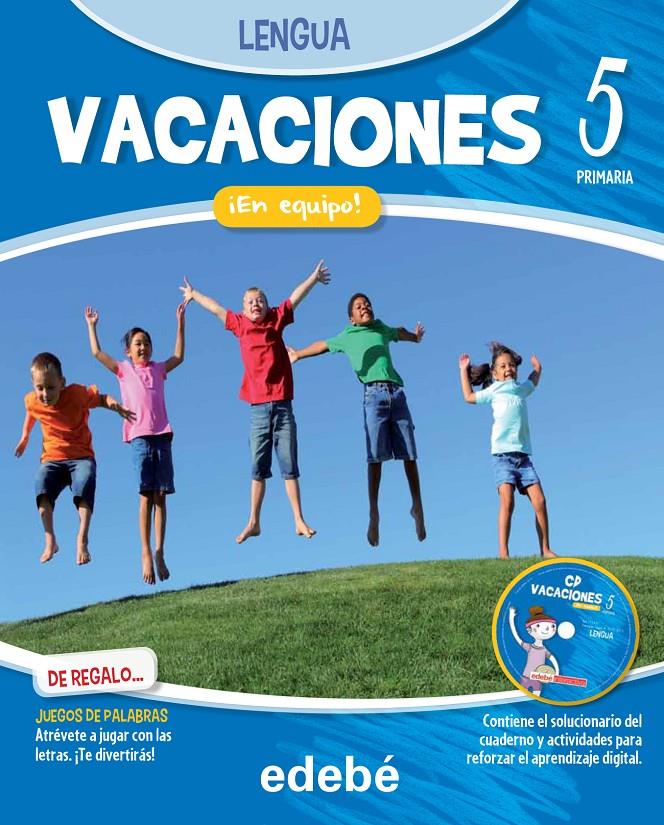 VACACIONES LENGUA 5 (CUADERNO + JUEGOS DE PALABRAS + CD) | 9788468310046 | EDEBÉ, OBRA COLECTIVA
